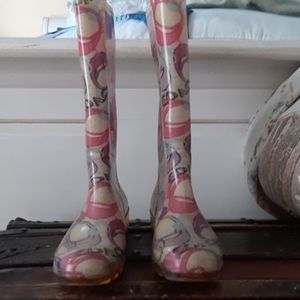 Coach rain boots